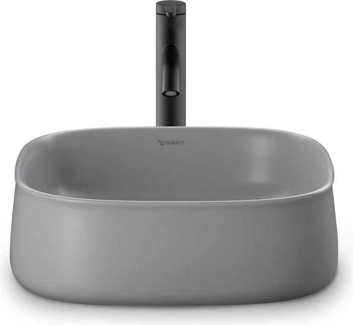 Actual product image Duravit Single lever basin mixer C.1 S with pop-up waste black matt