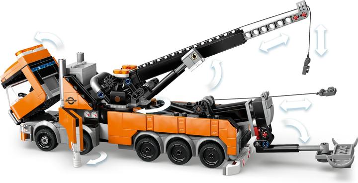 Image du produit LEGO Le remorqueur avec grue pour poids lourd (60467, LEGO City)