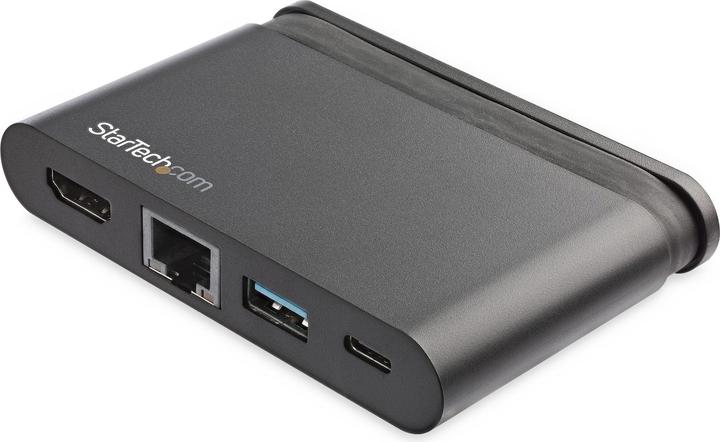 Immagine prodotto StarTech Adattatore USB C Multiport con HDMI - 4K - Mac / Windows - 1xA + 1xC - 100W PD 3.0 - GbE (USB-C, 3 Porti)