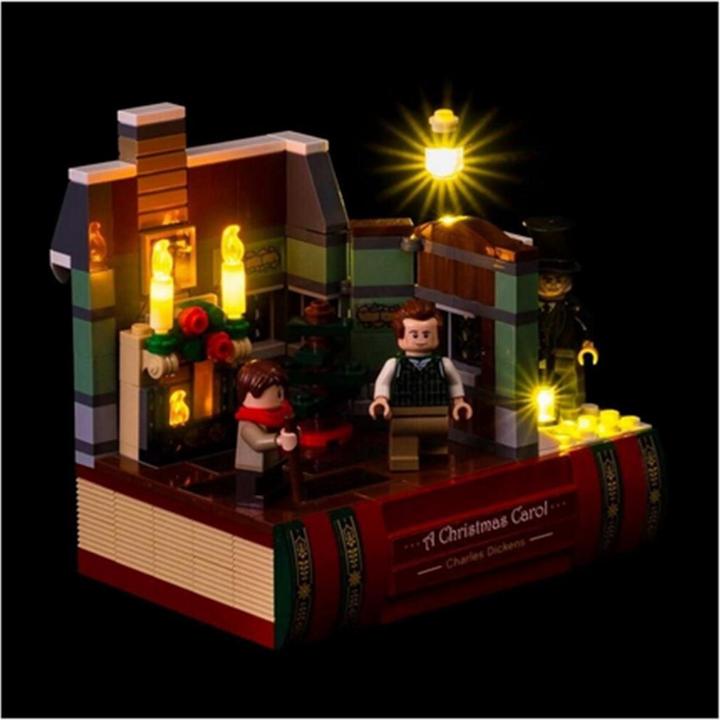 Light my bricks LED Licht Set für LEGO® 40410 Hommage an Charles Dickens