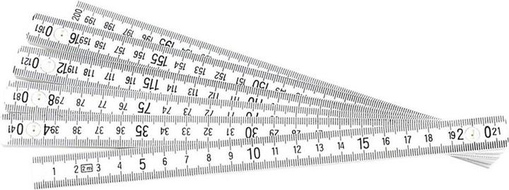 Actual product image Mannesmann Scale 2 m plastic brothers