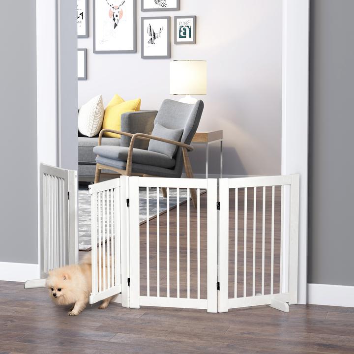 Image du produit PawHut Barrière de sécurité de porte pliable (220 cm)