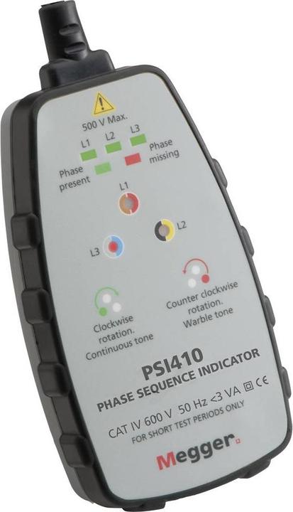 Produktbild Megger PSI410 PSI410, Drehfeldanzeige