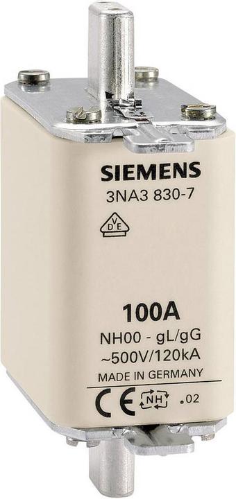 Actual product image Siemens NH fuse Fuse size (NH-DIN fuse, 50 A)