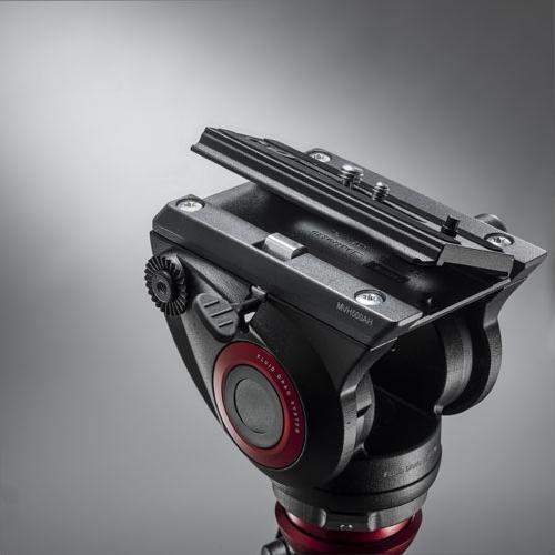 Produktbild Manfrotto Videostativkit mit Fluid-Kopf und Stativtasche MVK500AM (Metall)