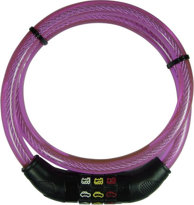 Security Plus Cable lock CSL80Pink Pink Za (80 cm)