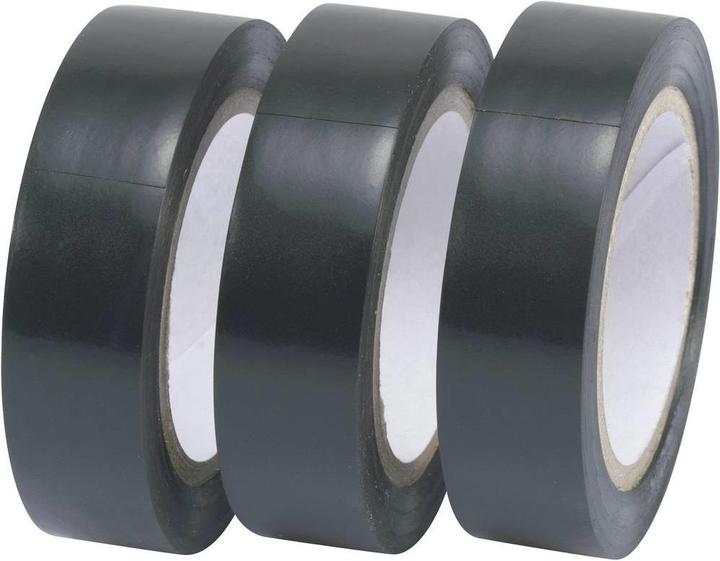 Produktbild Tru Components Isolierband-Set Schwarz (L x B (15 mm)