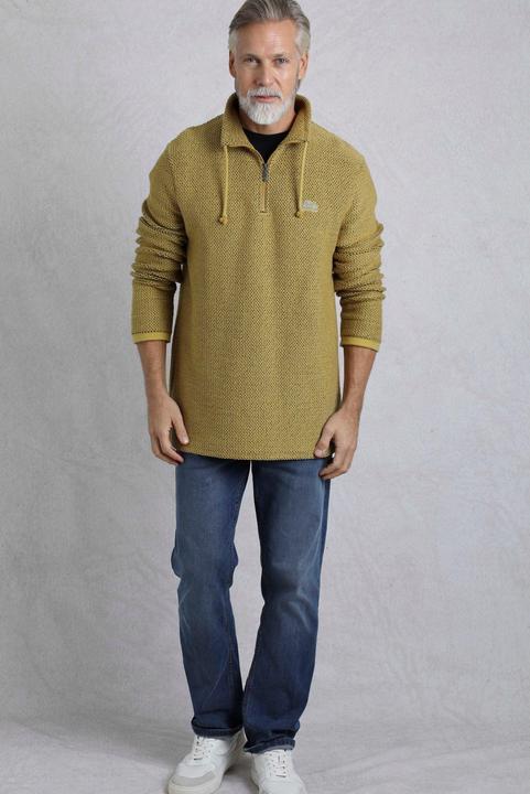 Produktbild Weird Fish Cruiser Pullover mit kurzem Reissverschluss (4XL)