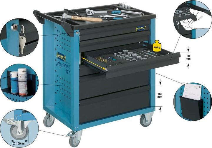 Produktbild HAZET Assistent 177-6 (6 x)