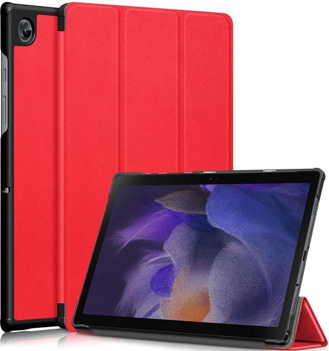 Produktbild Cover-Discount Galaxy Tab A7 Lite - Tri-fold Smart Case rot (Galaxy Tab A7 Lite)