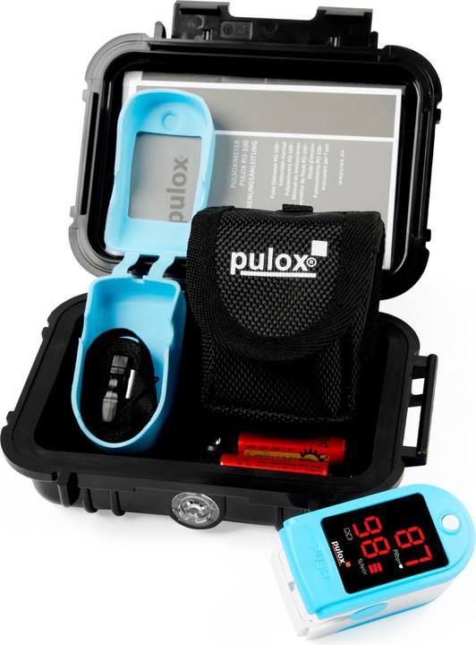 Produktbild Pulox Pulsoximeter PO-100 türkis
