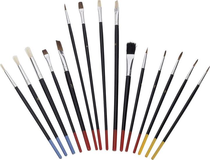 Actual product image Zahn Pinsel Artist brush fine hair 15 part (8 mm)