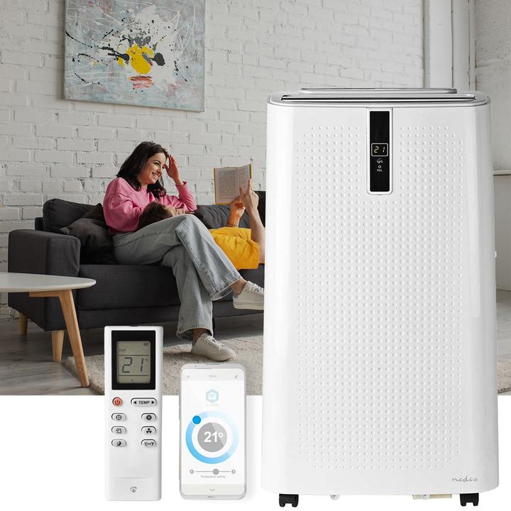 Produktbild Nedis SmartLife WIFIACMB1WT12 (75 m², 12000 BTU/h)
