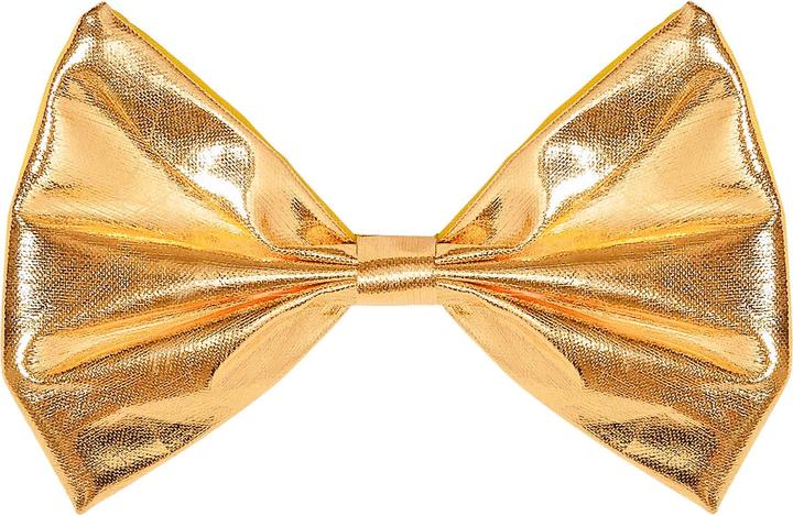 Actual product image Widmann Metallic gold bow tie
