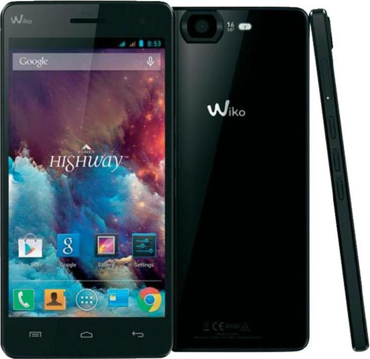 Image du produit Wiko Autoroute (16 Go, Noir, 5", Double SIM, 16 Mpx, 3G)