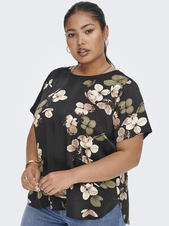 Produktbild Only Curvy Oberteil mit kurzen Ärmeln (44)