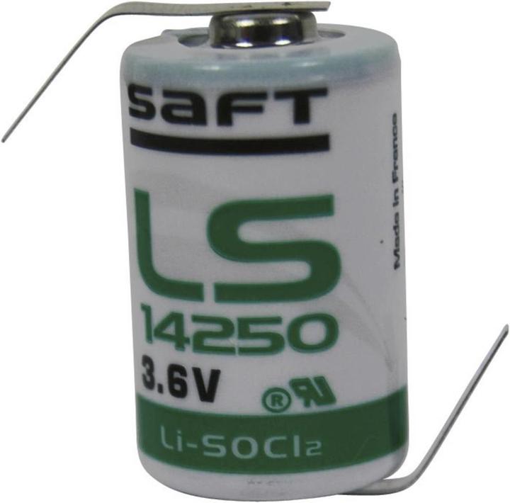 Actual product image Saft Special battery 1/2 AA Z solderf (1 pcs., AA, 1200 mAh)