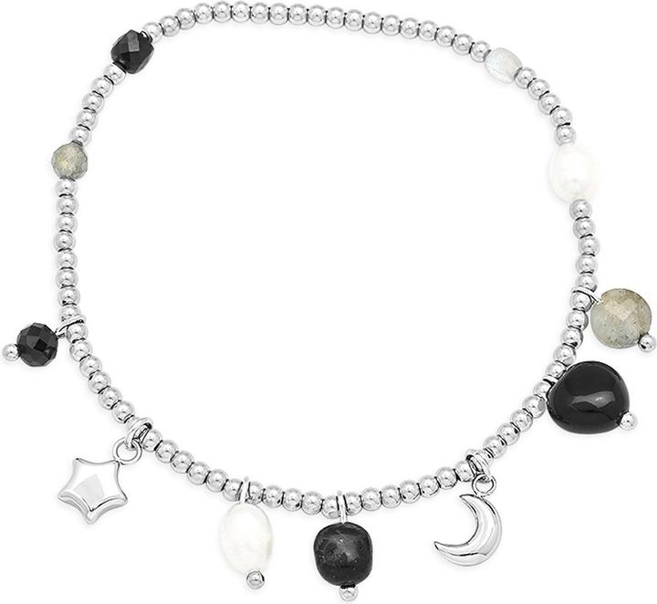 Leyda Armband Charms Edelstahl (Stein, Edelstahl)