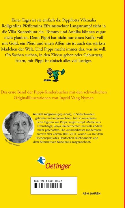 Productafbeelding Pippi Langstrumpf (Duits, Astrid Lindgren, Cäcilie Heinig, Ingrid Vang Nyman, 2020)