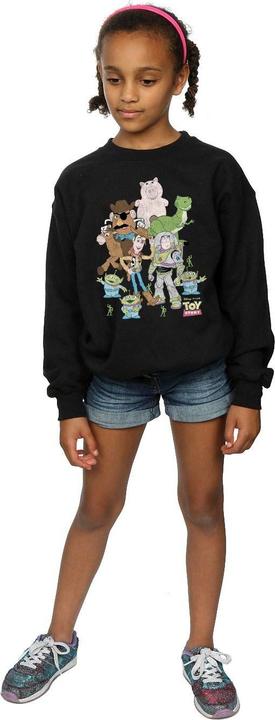 Actual product image Disney Girls Toy Story Group Sweatshirt (128)
