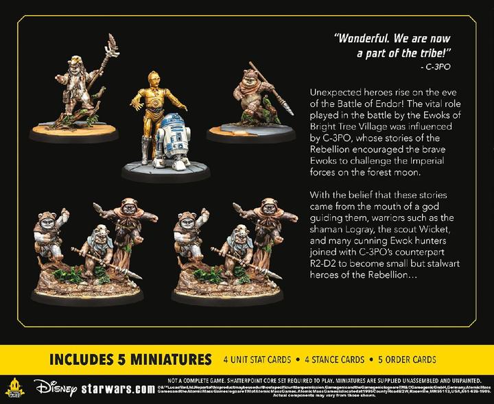 Actual product image Atomic Mass Games Star Wars Shatterpoint - Yub Nub (Squad Pack "Yub Nub") (German)