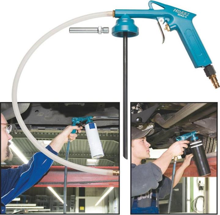 Actual product image HAZET Car body gun for underbody protection and cavity sealing 9042P-4