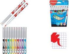 Produktbild Maped ColorPeps Brush (Orange, Rot, Grün, Weiss, Schwarz, Braun, Dunkelblau, Gelb, Rosa, Lila, Hellblau, Hellgrün, 10 x)
