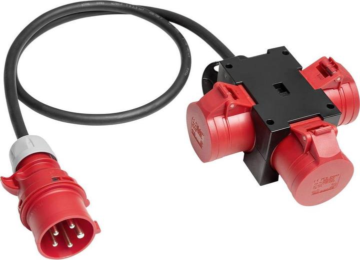 Actual product image PCE CEE power distributor (3 x, CEE)