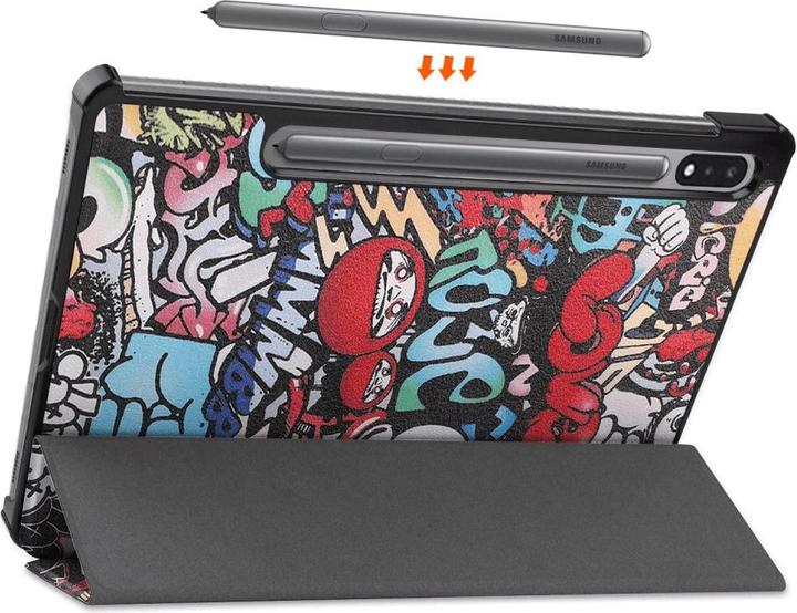 Produktbild Cover-Discount Galaxy Tab S9 - Tri-fold Smart Case Comics (Galaxy Tab S9)