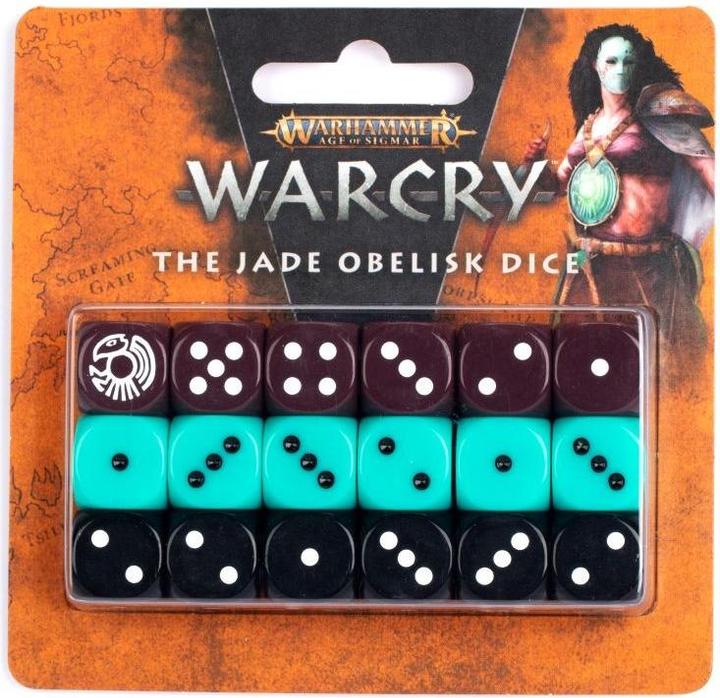 Image du produit Games Workshop Jeu de dés d'obélisque en jade