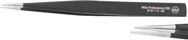 Produktbild Wiha ESD-Pinzette Spitz 130 mm 3232