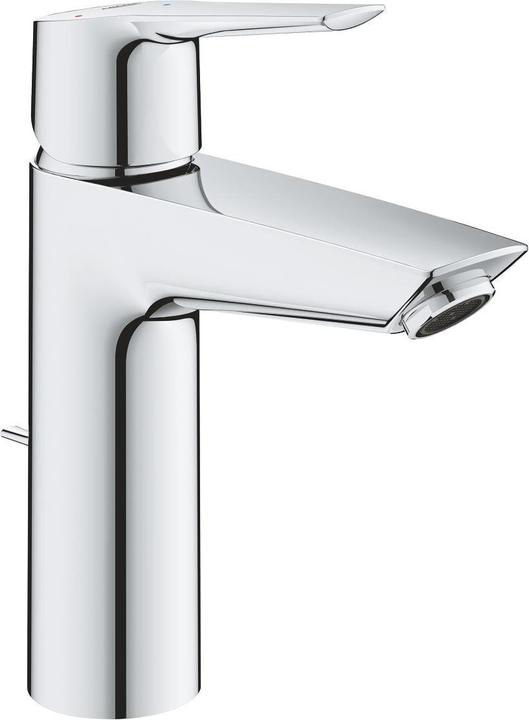 Grohe Start QuickFix Lavaboarmatur, Mittelstellung kalt, Zugstange-Ablauf, M-Size, Chrom