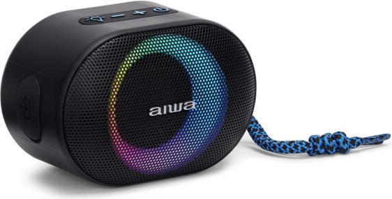 Actual product image Aiwa BST-330BL blue speaker (2.50 h)