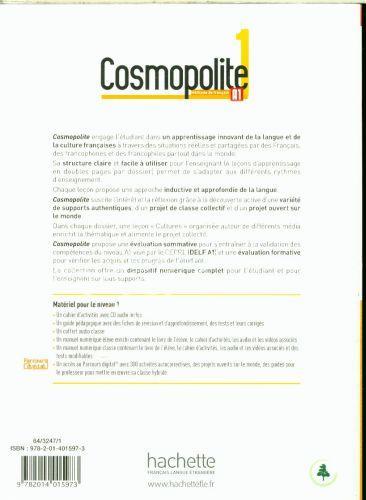 Produktbild Cosmopolite Livre de l'élève + DVD-Rom + parcours digital Niveau1 (Französisch, Claude Le Ninan, Nathalie Hirschsprung, Tony Tricot, 2017)