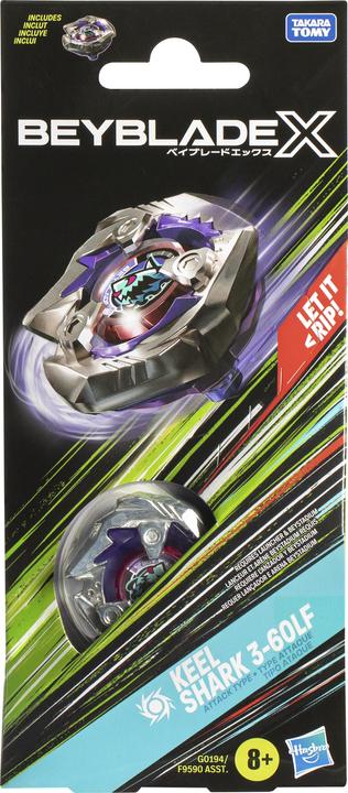 Actual product image Hasbro Beyblade QS Single Pack ass. (German, French, Italian, English)