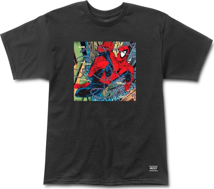 Grizzly Spiderman Arial T-Shirt (M)