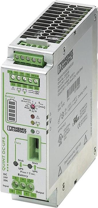 Produktbild Phoenix Contact Industrielle USV-Anlage (DIN R (480 VA, 480 W, Online-Doppelwandler USV)