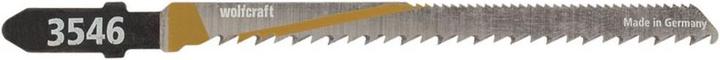 Actual product image wolfcraft wolfcraft 2 jigsaw blades HCS L=100mm T-shaft