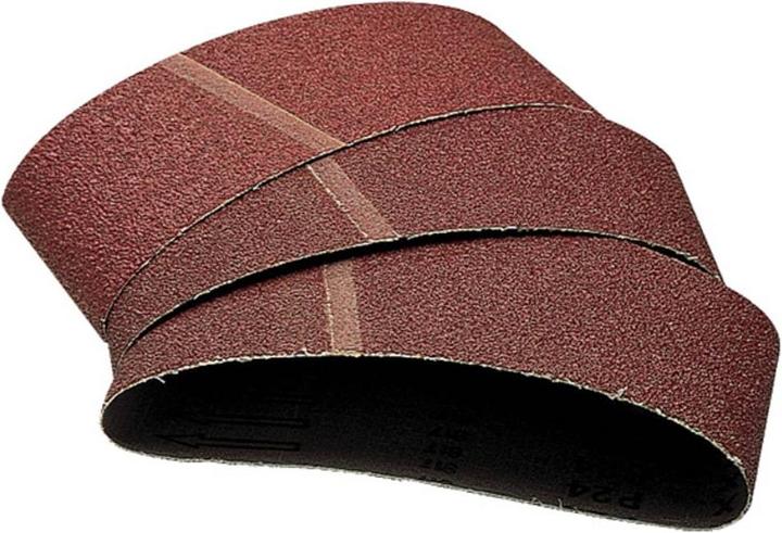 Actual product image wolfcraft wolfcraft 3 thread sanding belts corundum K60 75x533 (60)