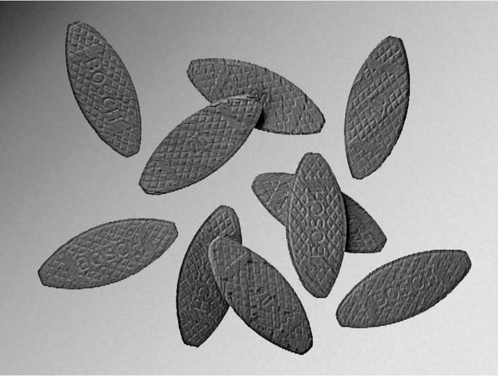 Bosch Professional Zubehör Platte deuvel Accessoires 55 mm 4 (1000 Pcs.)