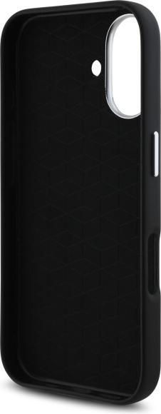Actual product image BMW BMHCP16S23PMWK iPhone 16 6.1" czarny/black hardcase M Smooth Full Wrapped Metal (Apple iPhone 16)