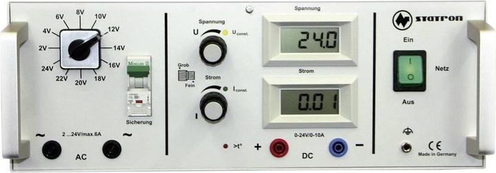 Produktbild Statron Labornetzgerät, einstellbar 5340.6 2 - 2