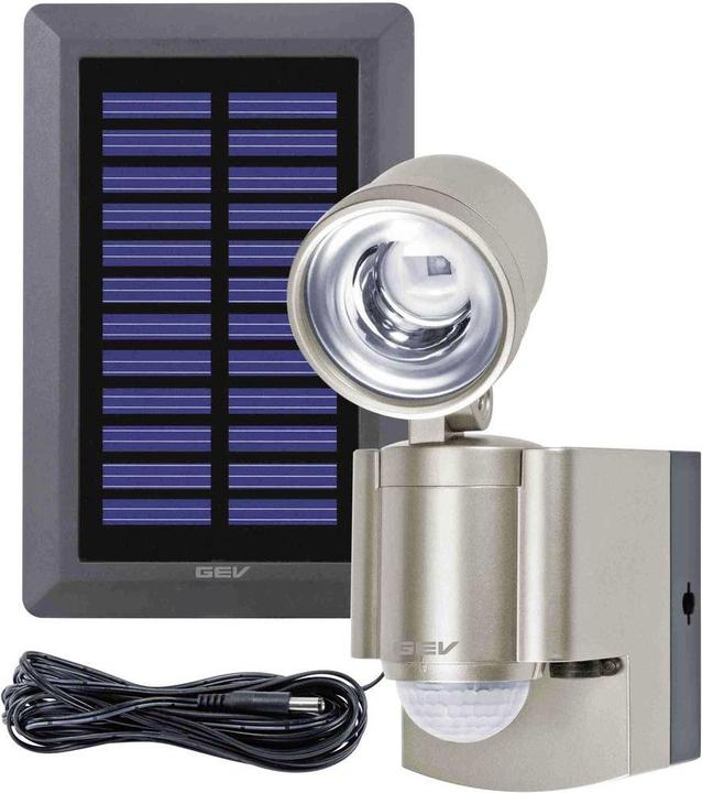 Produktbild GEV Solar-Spot mit Bewegungsmelder (120 lm, IP44)