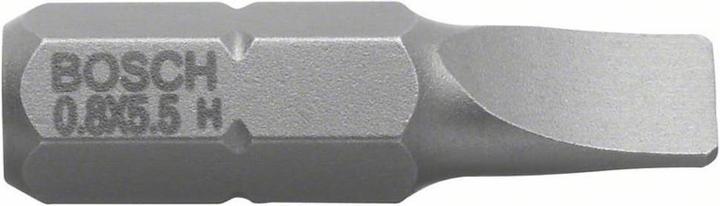 Image du produit Bosch Professional Zubehör Embout de vissage extra-dur S 0,8 x 5,5, 25 mm, pack de 3 (0,8 x 5,5)