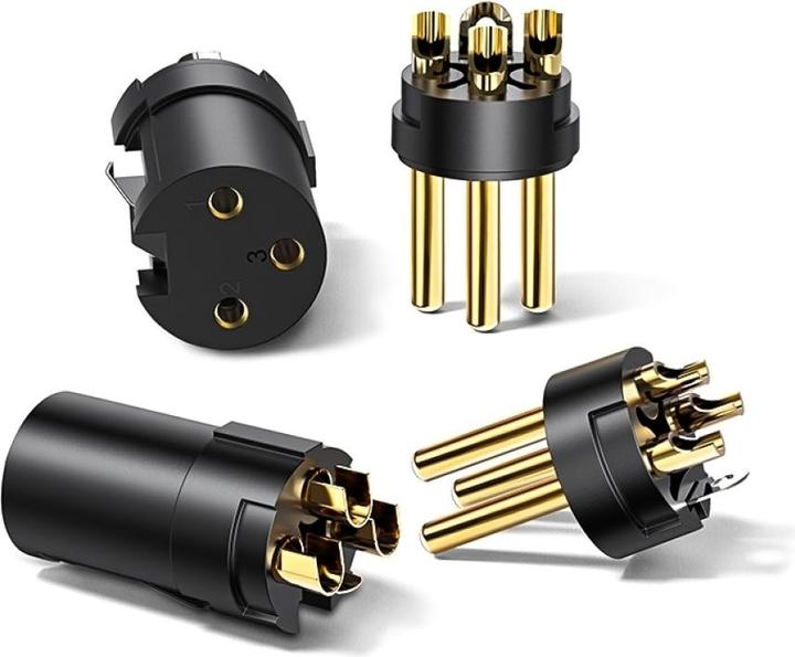 Actual product image Ugreen XLR connector 3-pin male female