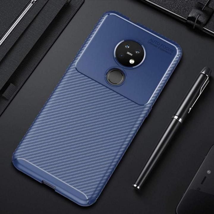 Image du produit Screenguard Étui Nokia 7.2 Carbon Design TPU Case (Nokia 7.2)