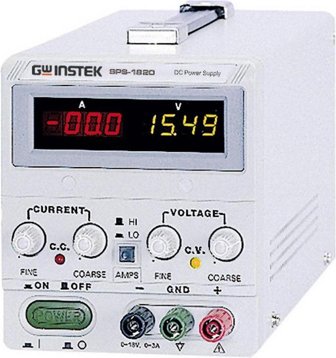 Actual product image GW Instek Laboratory power supply, adjustable SPS-1230 0 -