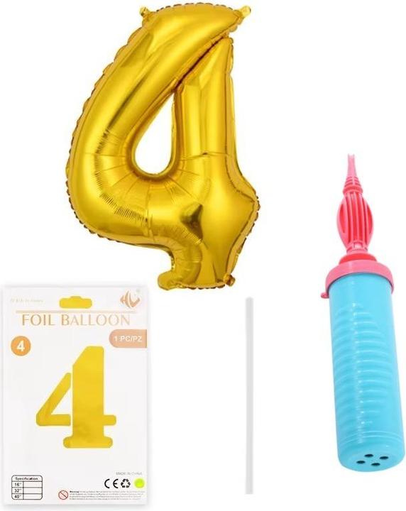 Produktbild Swissdetector Allu-Ball - Numero 4 - 40,6 CM - Gold + Pumpe (1 x)