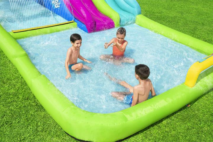 Actual product image Bestway WATER PARK MEGA Inflatable Water Amusement Park