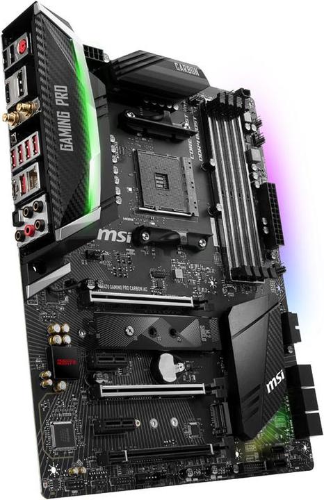 Image du produit MSI X470 Gaming Pro Carbone Ac (AM4, AMD X470, ATX)